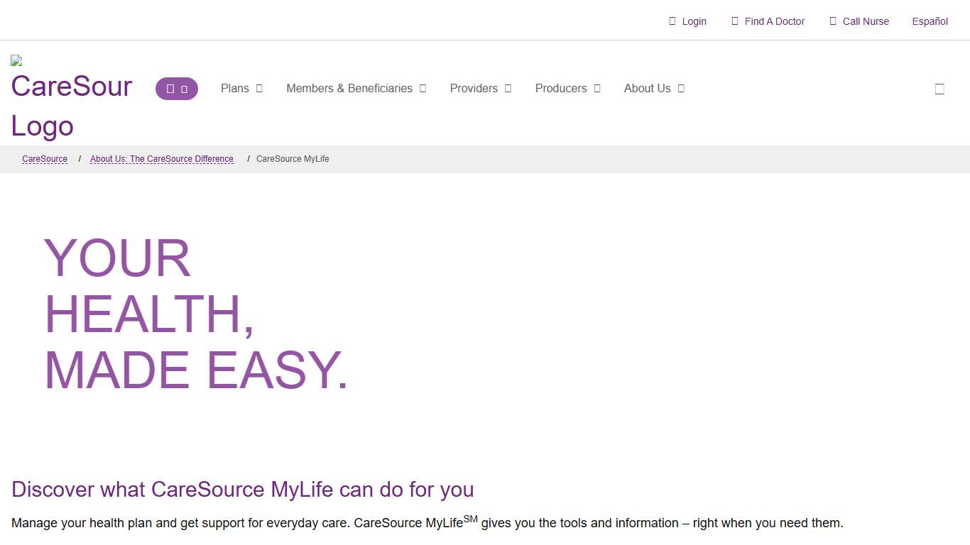 CareSource MyLife CareSource